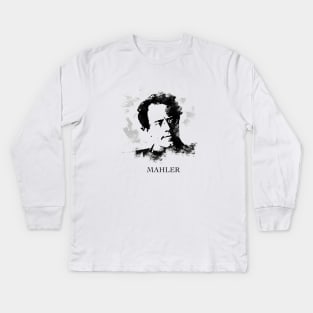 Gustav Mahler Kids Long Sleeve T-Shirt